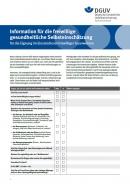 Formular (Bescheinigung der Eignung – Selbstauskunft)