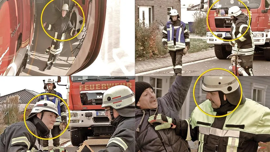 Szenen Feuerwehralltag Standbild